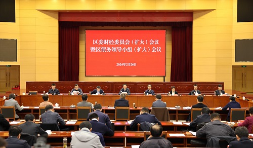 津南区委财经委员会扩大会议暨债务领导小组扩大会议召开