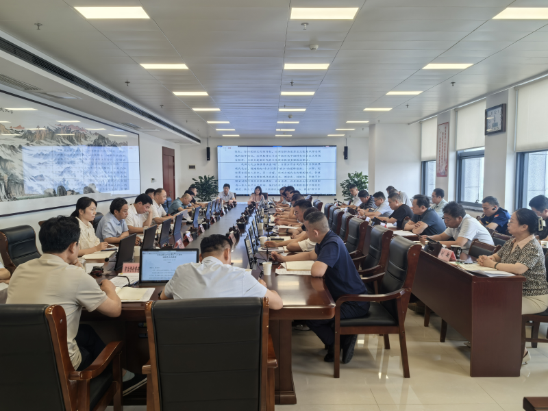 宿州经开区党工委理论学习中心组学习（扩大）会议召开