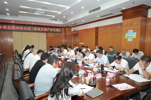 政企面对面影视文旅产业专场活动举行