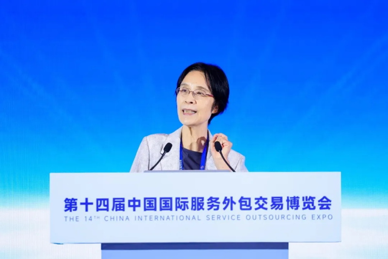 投促中国创始人吴永豪受邀出席第十四届中国国际服务外包交易博览会--国际服务外包暨数字服务发展论坛