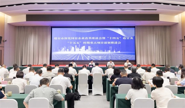 我市召开深化国有企业改革座谈会暨“十四五”收官及“十五五”时期重点项目谋划推进会