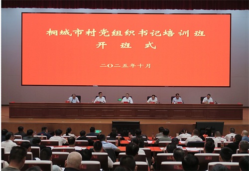 全市村党组织书记培训班开班
