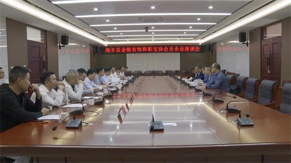 海丰召开金银首饰和彩宝协会及企业座谈会