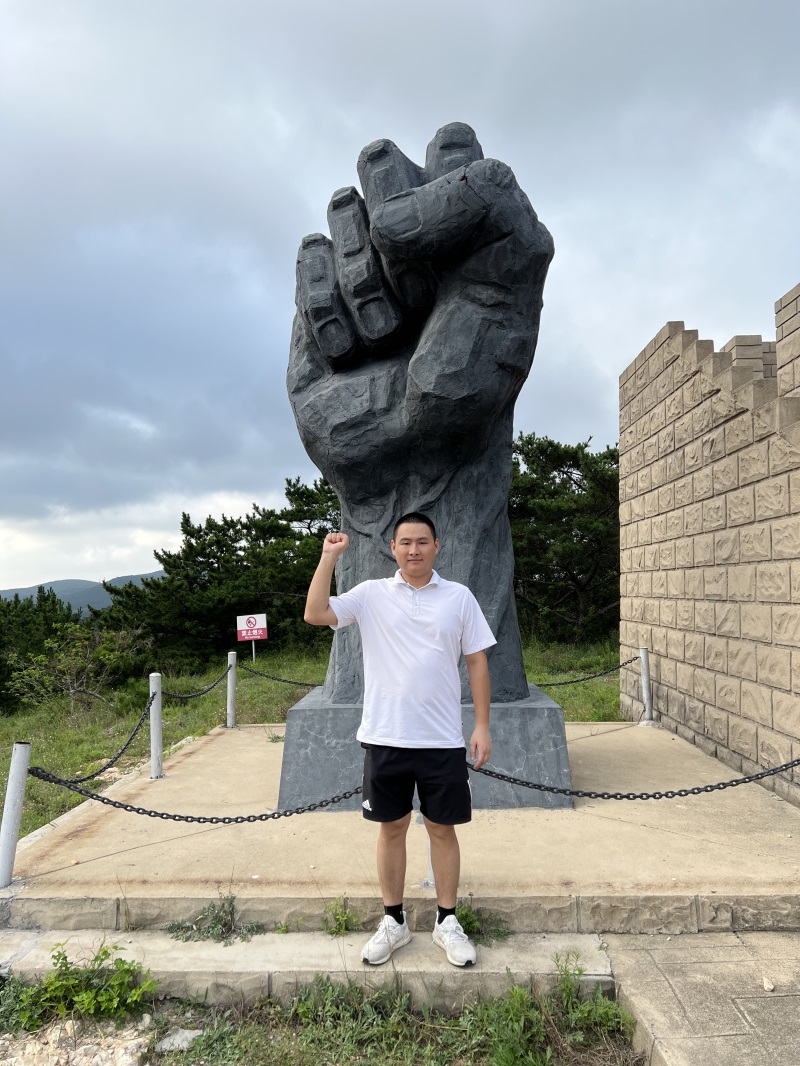 投促中国创始人吴永豪一行赴辽宁省大连市旅顺口区旅顺西炮台风景区参观学习