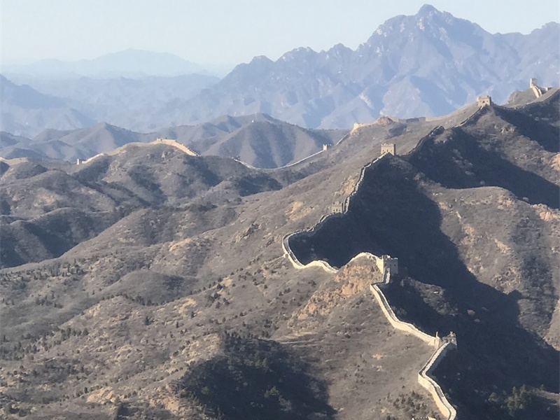 投促中国创始人吴永豪一行赴北京司马台长城参观学习