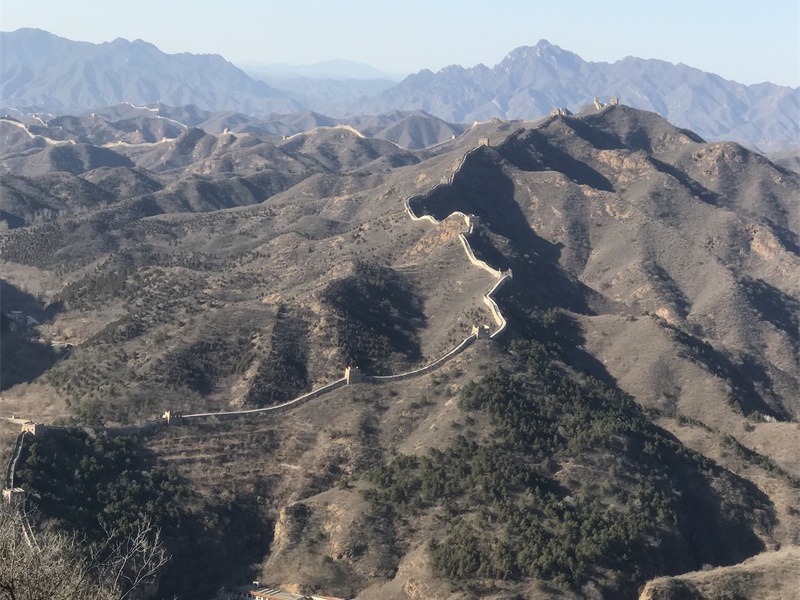 投促中国创始人吴永豪一行赴北京司马台长城参观学习