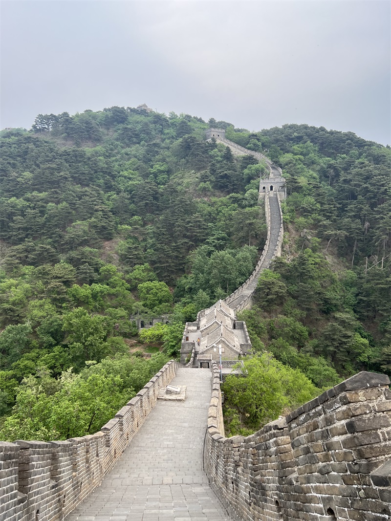 投促中国创始人吴永豪一行赴北京市怀柔区渤海镇慕田峪村慕田峪长城参观学习