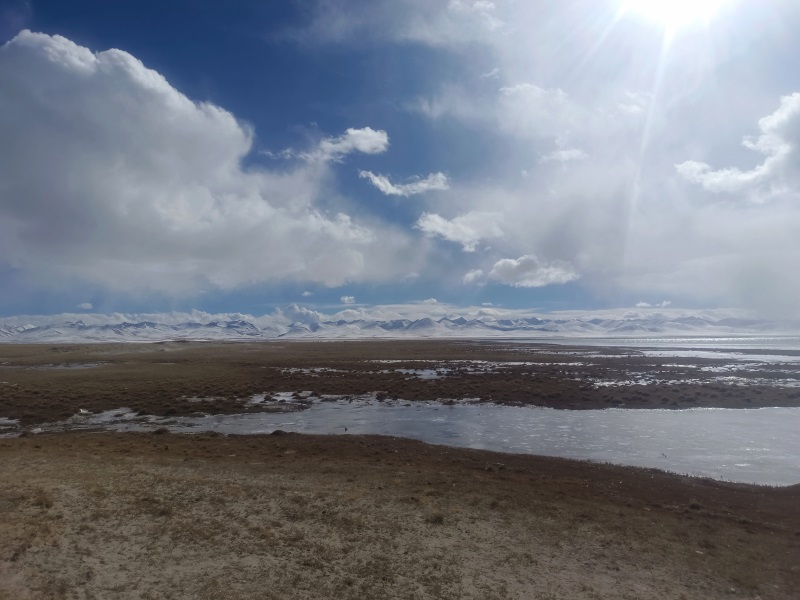 投促中国创始人吴永豪一行赴西藏第二大湖泊纳木措参观学习