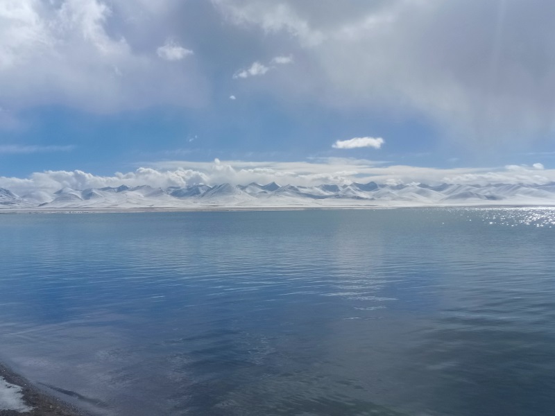 投促中国创始人吴永豪一行赴西藏第二大湖泊纳木措参观学习