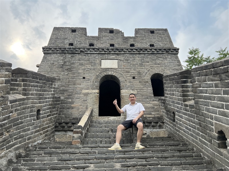 投促中国创始人吴永豪一行赴北京市怀柔区渤海镇慕田峪村慕田峪长城参观学习