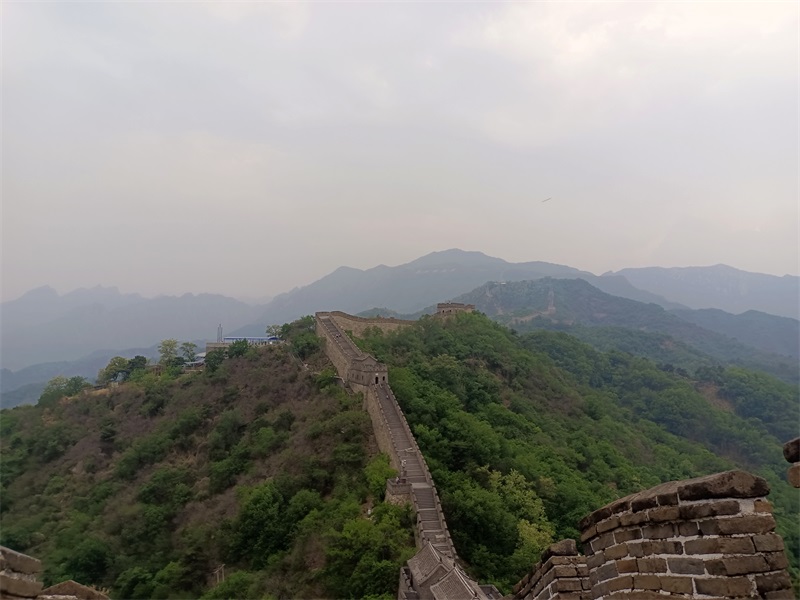 投促中国创始人吴永豪一行赴北京市怀柔区渤海镇慕田峪村慕田峪长城参观学习
