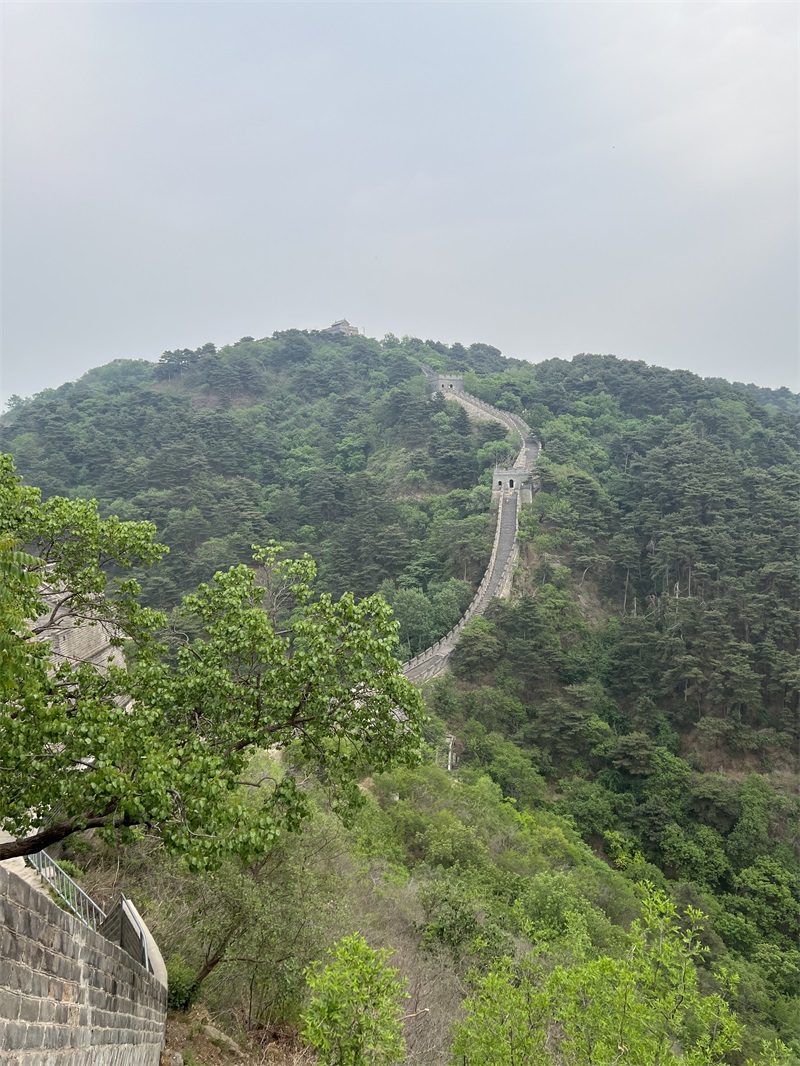 投促中国创始人吴永豪一行赴北京市怀柔区渤海镇慕田峪村慕田峪长城参观学习