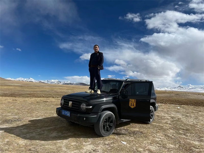 投促中国创始人吴永豪一行赴西藏第二大湖泊纳木措参观学习