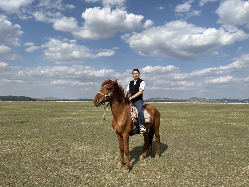 投促中国创始人吴永豪一行赴河北省承德市丰宁满族自治县西北部丰宁坝上草原参观学习