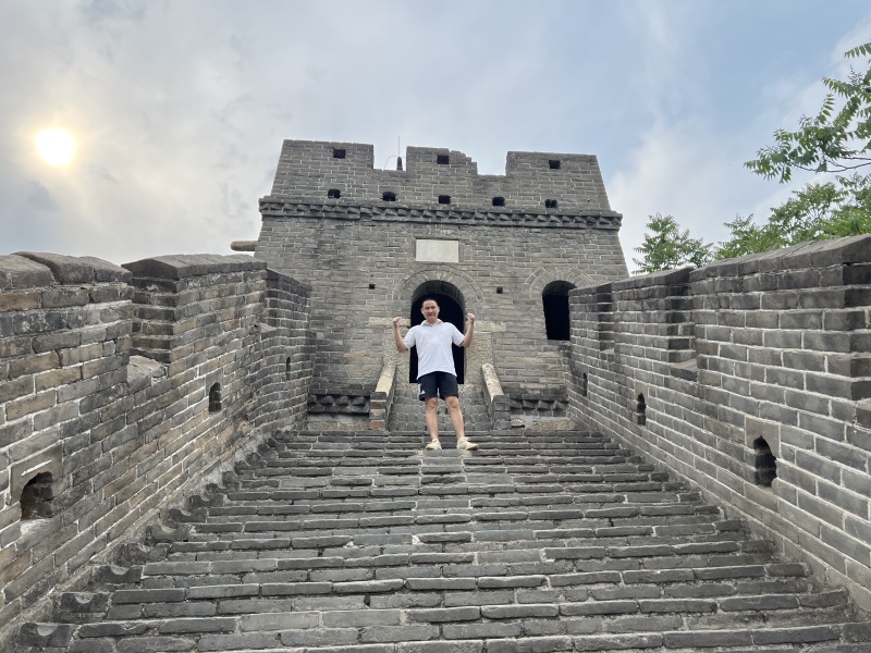 投促中国创始人吴永豪一行赴北京市怀柔区渤海镇慕田峪村慕田峪长城参观学习