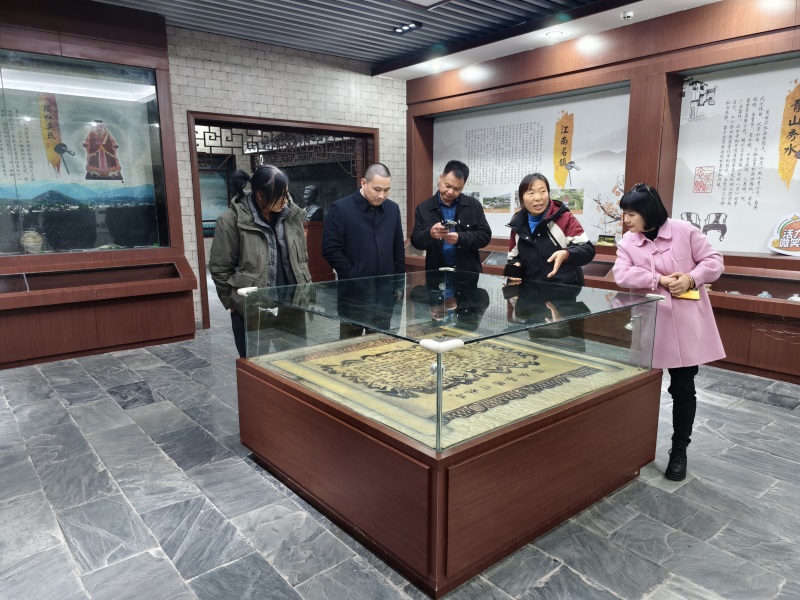 投促中国创始人吴永豪一行赴安徽省宣城市泾县茂林镇茂林村省级文物保护单位茂林吴氏大宗祠参观学习