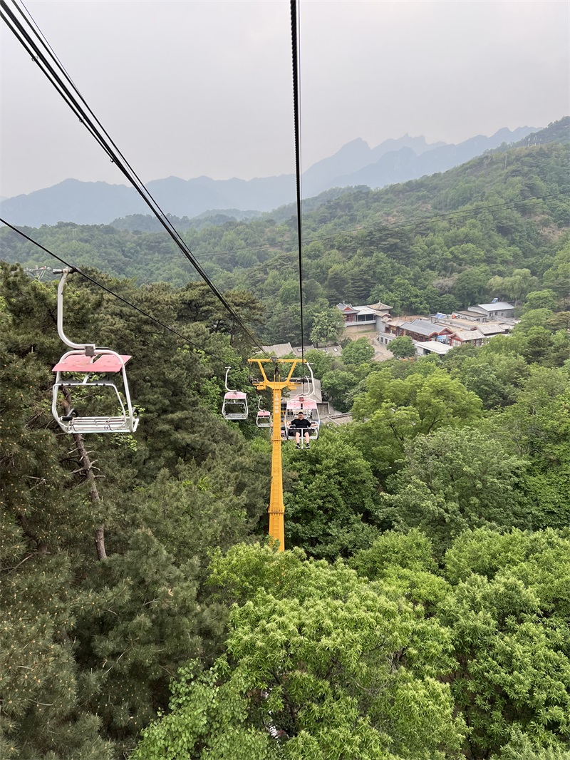 投促中国创始人吴永豪一行赴北京市怀柔区渤海镇慕田峪村慕田峪长城参观学习