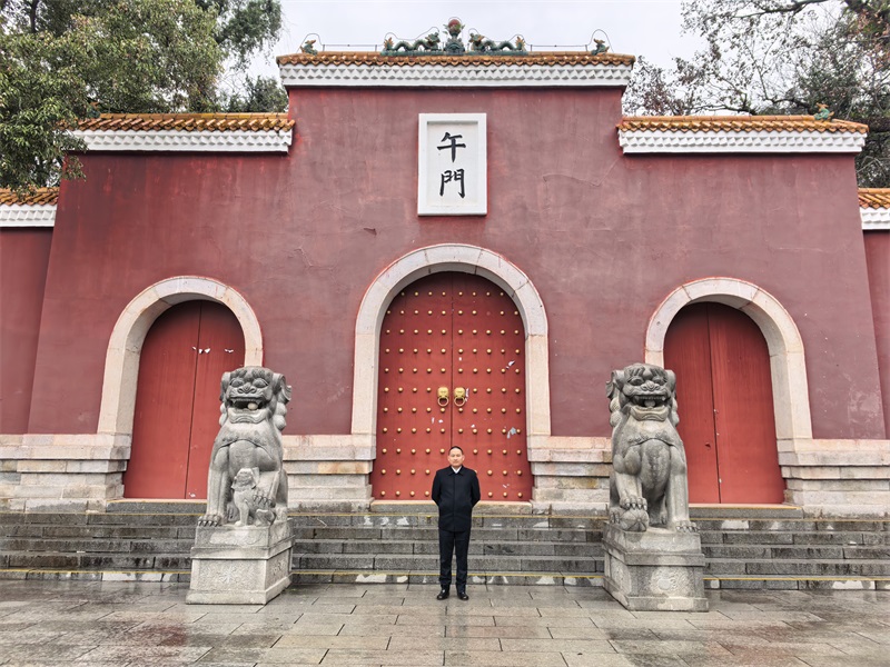 投促中国创始人吴永豪一行赴湖南省株洲市炎陵县鹿原镇第四批全国重点文物保护单位炎帝陵参观学习