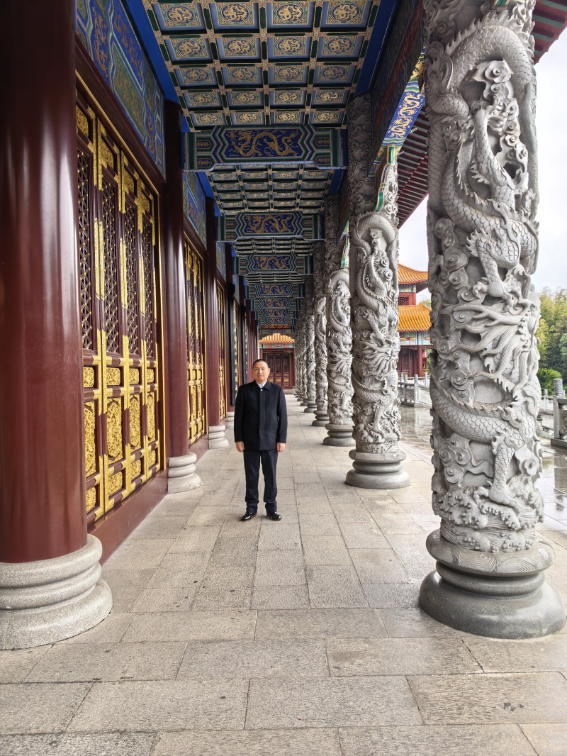 投促中国创始人吴永豪一行赴湖南省株洲市炎陵县鹿原镇第四批全国重点文物保护单位炎帝陵参观学习