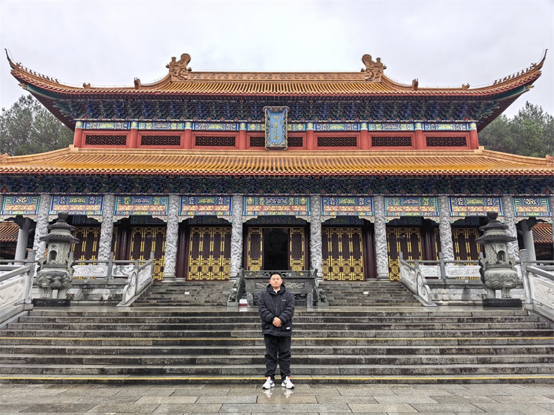 投促中国创始人吴永豪一行赴湖南省株洲市炎陵县鹿原镇第四批全国重点文物保护单位炎帝陵参观学习