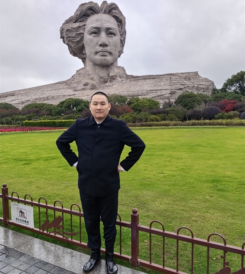 投促中国创始人吴永豪一行赴湖南省长沙市岳麓区橘子洲参观学习