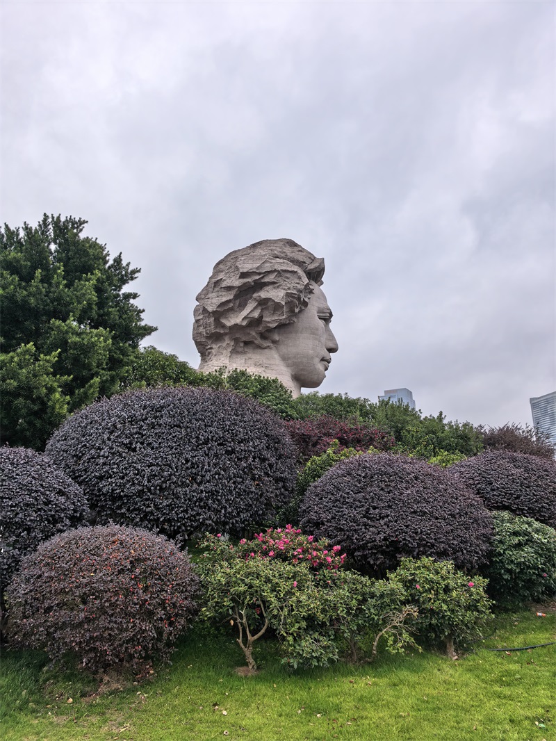 投促中国创始人吴永豪一行赴湖南省长沙市岳麓区橘子洲参观学习