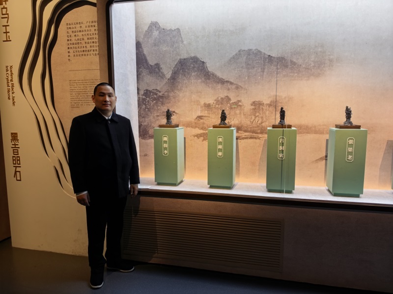 投促中国创始人吴永豪一行赴湖南省长沙市开福区湖南省博物院参观学习