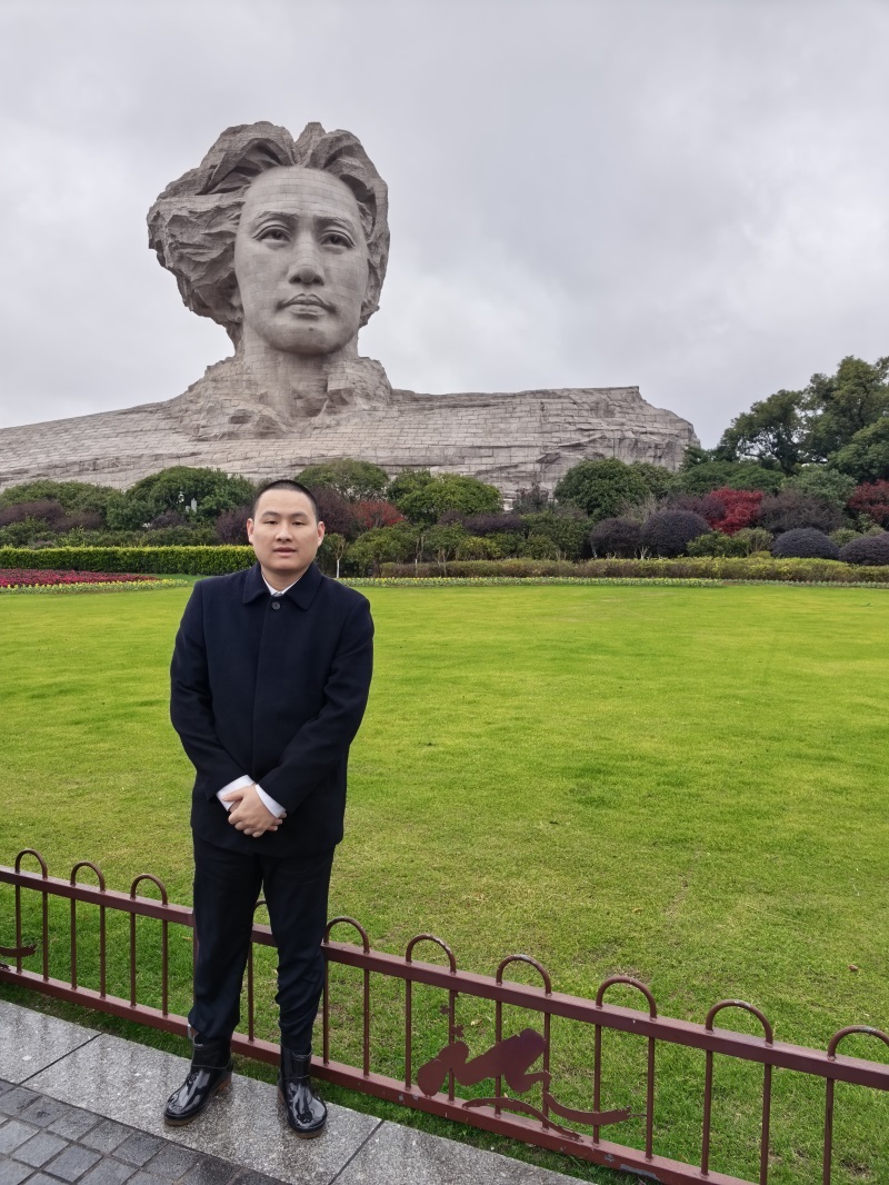 投促中国创始人吴永豪一行赴湖南省长沙市岳麓区橘子洲参观学习