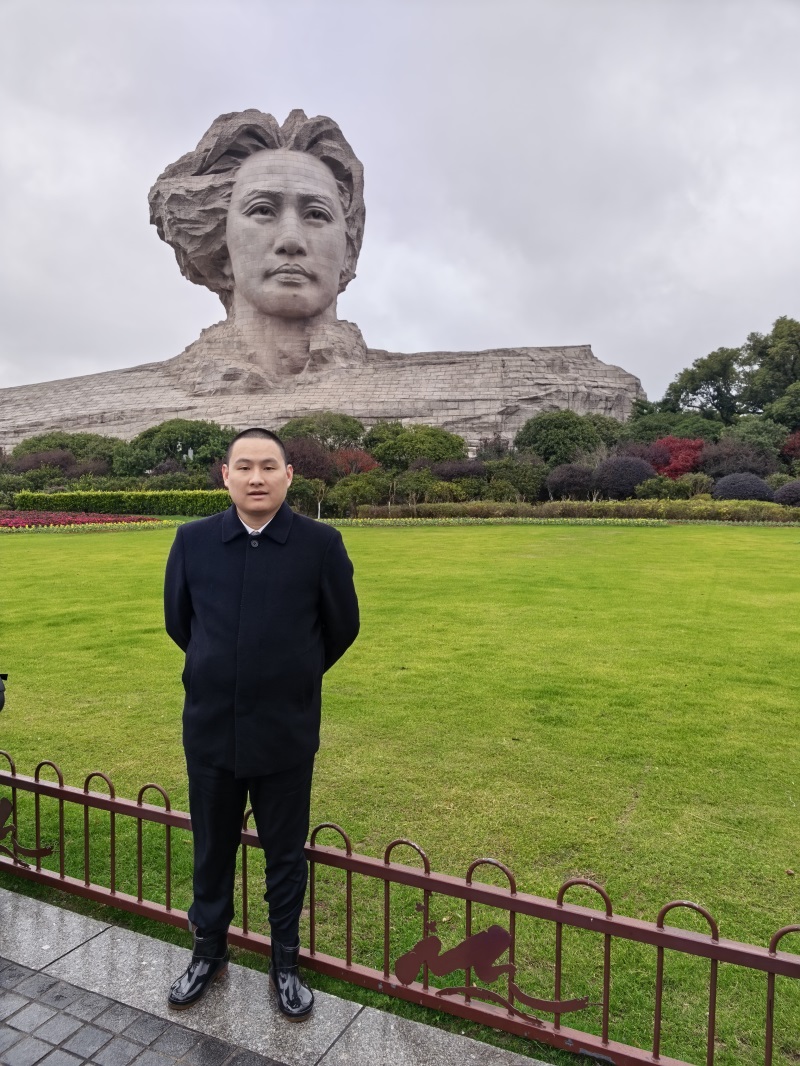 投促中国创始人吴永豪一行赴湖南省长沙市岳麓区橘子洲参观学习