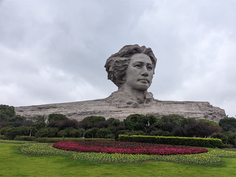 投促中国创始人吴永豪一行赴湖南省长沙市岳麓区橘子洲参观学习