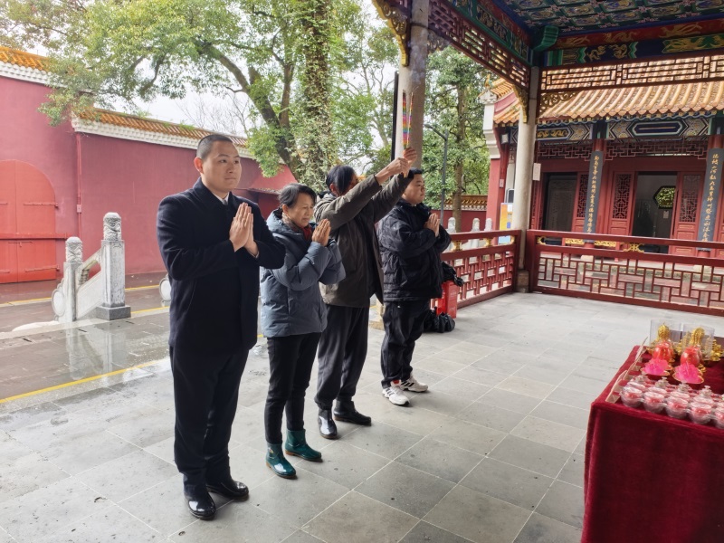 投促中国创始人吴永豪一行赴湖南省株洲市炎陵县鹿原镇第四批全国重点文物保护单位炎帝陵参观学习