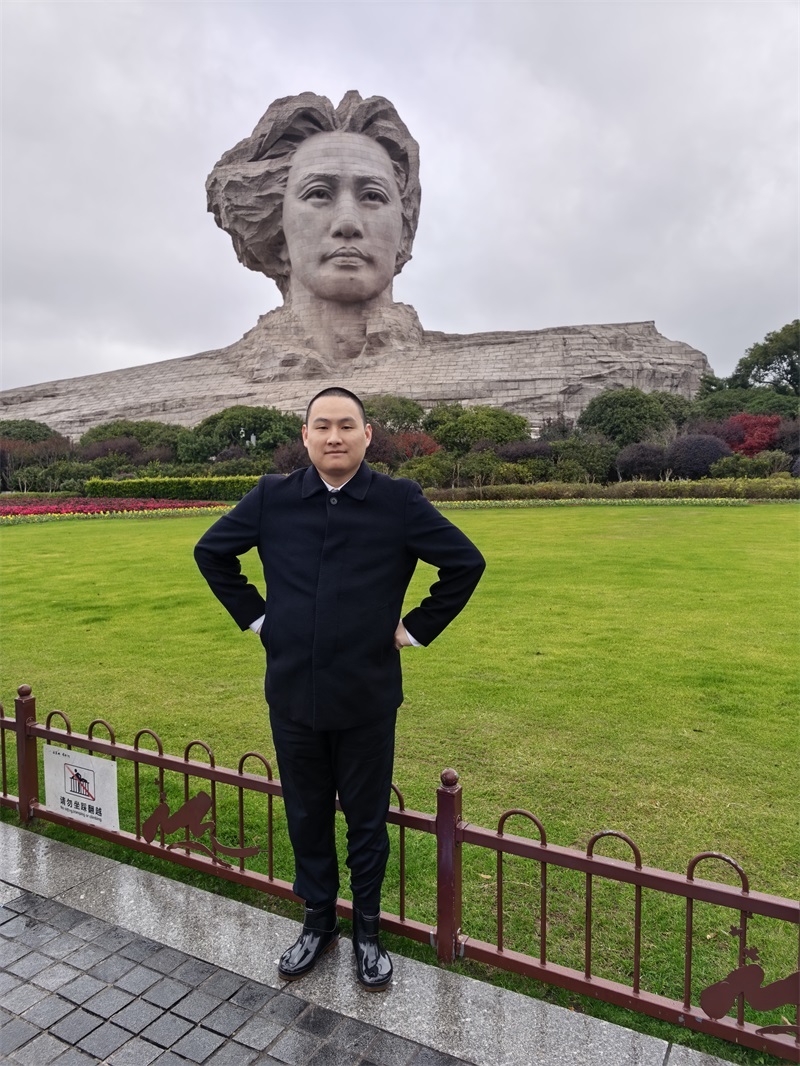 投促中国创始人吴永豪一行赴湖南省长沙市岳麓区橘子洲参观学习