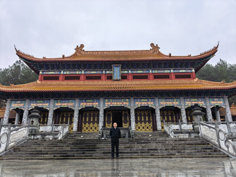 投促中国创始人吴永豪一行赴湖南省株洲市炎陵县鹿原镇第四批全国重点文物保护单位炎帝陵参观学习