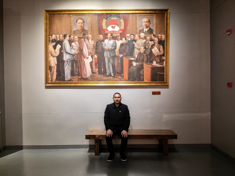 投促中国创始人吴永豪一行赴湖南省湘潭市韶山市韶山乡韶山村韶山旅游区全国中小学生研学实践教育基地毛泽东同志纪念馆参观学习