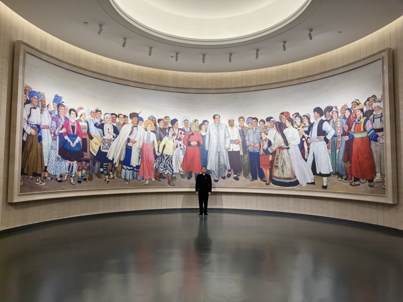 投促中国创始人吴永豪一行赴湖南省湘潭市韶山市韶山乡韶山村韶山旅游区全国中小学生研学实践教育基地毛泽东同志纪念馆参观学习