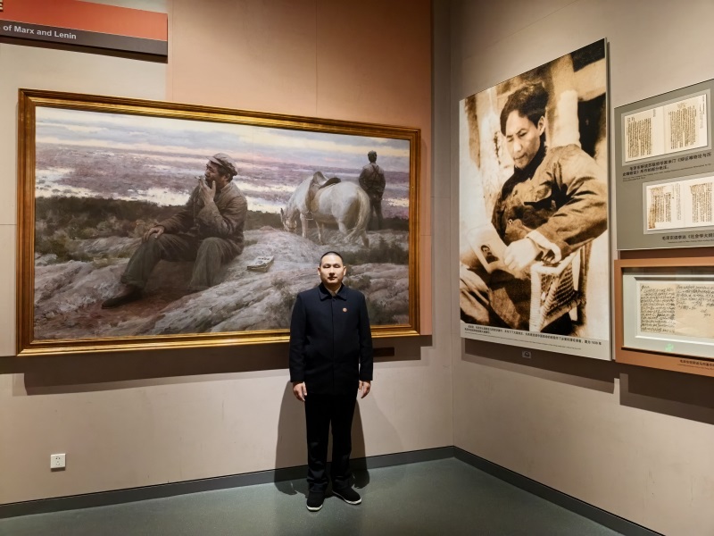 投促中国创始人吴永豪一行赴湖南省湘潭市韶山市韶山乡韶山村韶山旅游区全国中小学生研学实践教育基地毛泽东同志纪念馆参观学习