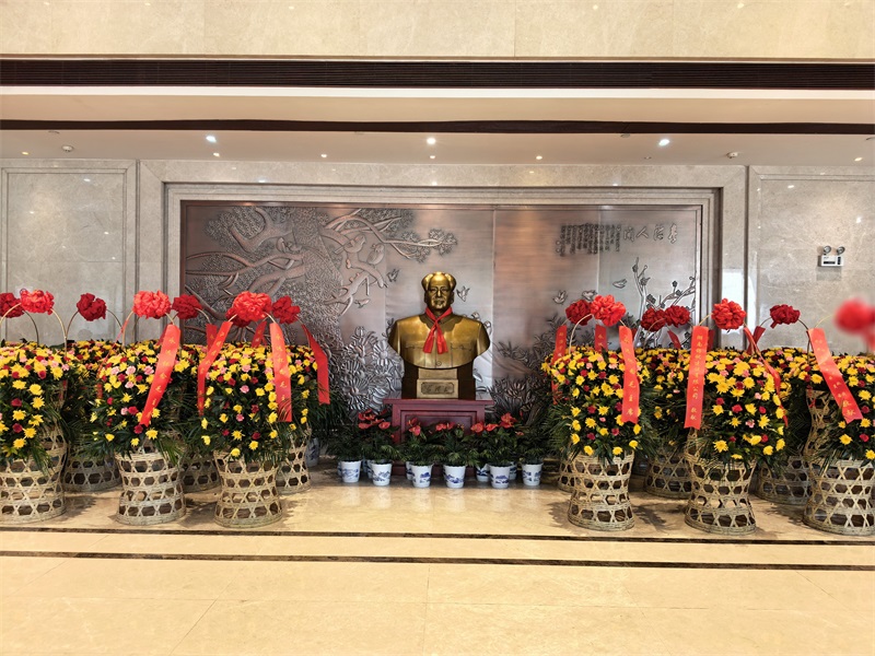 投促中国创始人吴永豪一行赴湖南省湘潭市韶山市韶山乡韶山村韶山旅游区韶山宾馆故园一号楼参观学习