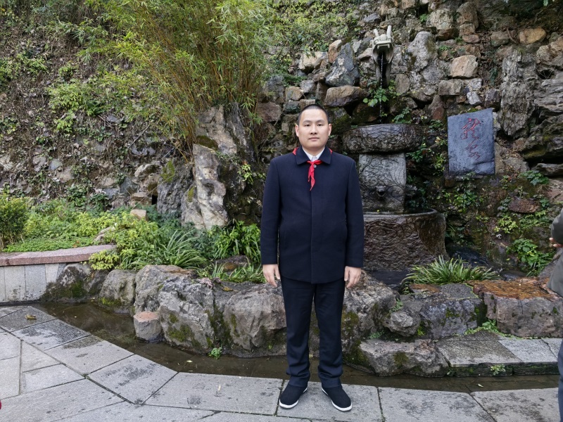 投促中国创始人吴永豪一行赴湖南省湘潭市韶山市韶山乡韶山村韶山旅游区滴水洞景区虎歇坪参观学习