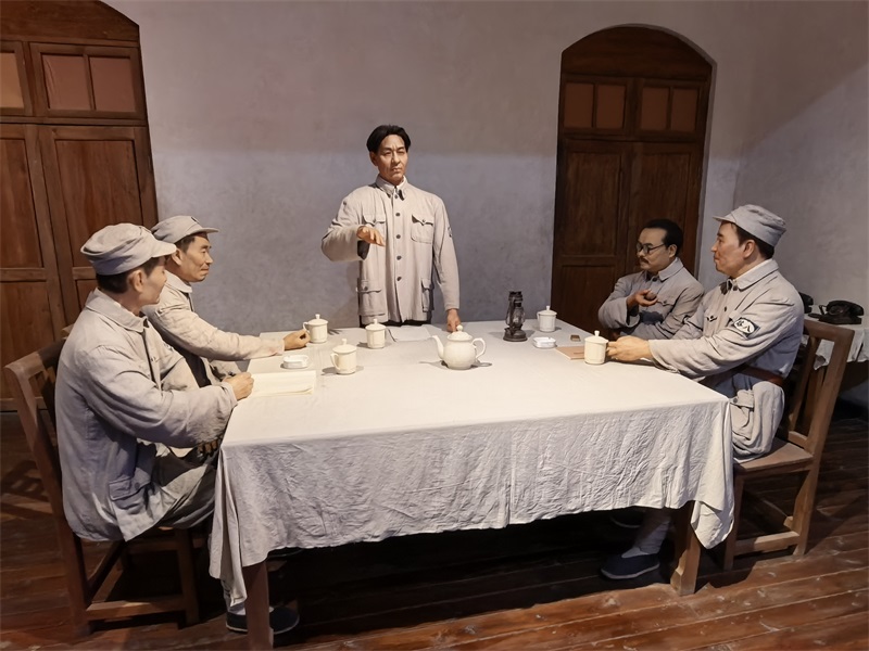 投促中国创始人吴永豪一行赴湖南省长沙市宁乡市花明楼镇炭子冲村刘少奇故里景区刘少奇同志纪念馆参观学习