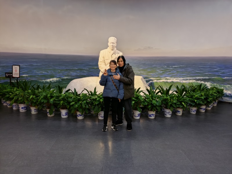 投促中国创始人吴永豪一行赴湖南省长沙市宁乡市花明楼镇炭子冲村刘少奇故里景区刘少奇同志纪念馆参观学习