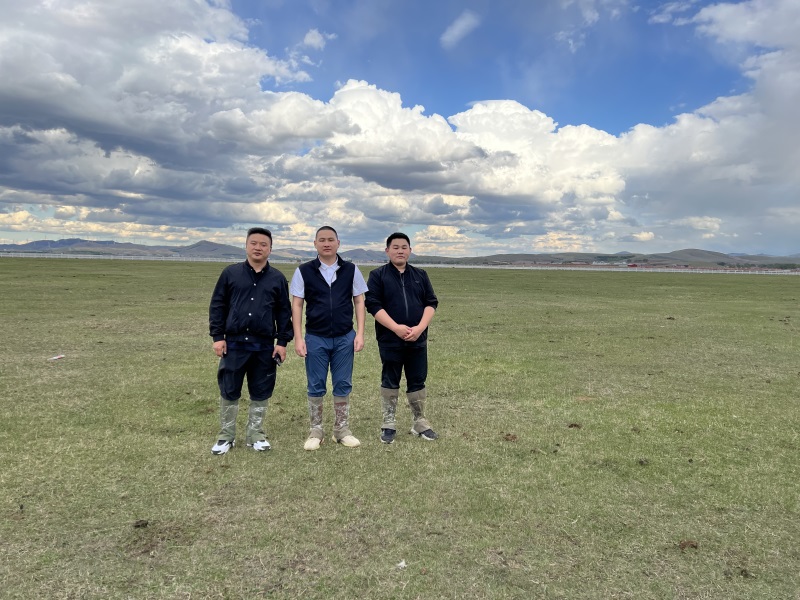 投促中国创始人吴永豪一行赴河北省承德市丰宁满族自治县西北部丰宁坝上草原参观学习