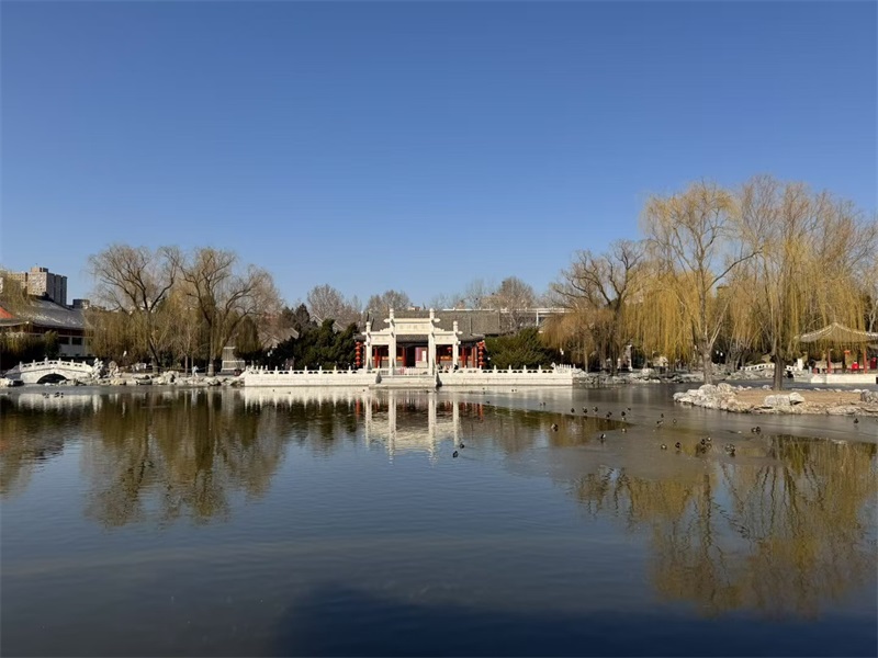 投促中国创始人吴永豪一行赴北京市西城区南菜园街12号北京大观园参观学习