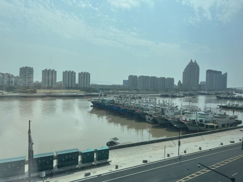 投促中国创始人吴永豪一行赴浙江省舟山市普陀区沈家门渔港参观学习