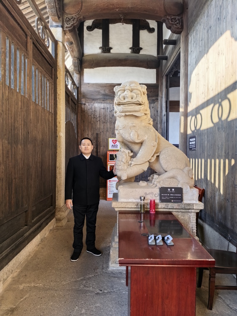 投促中国创始人吴永豪一行赴安徽省宣城市绩溪县龙川镇龙川村龙川景区胡氏宗祠瞻仰学习