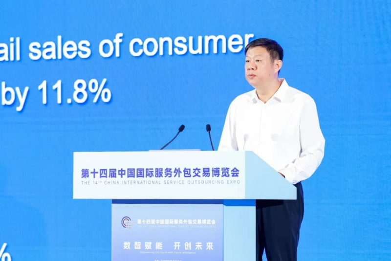 投促中国创始人吴永豪受邀出席第十四届中国国际服务外包交易博览会--国际服务外包暨数字服务发展论坛