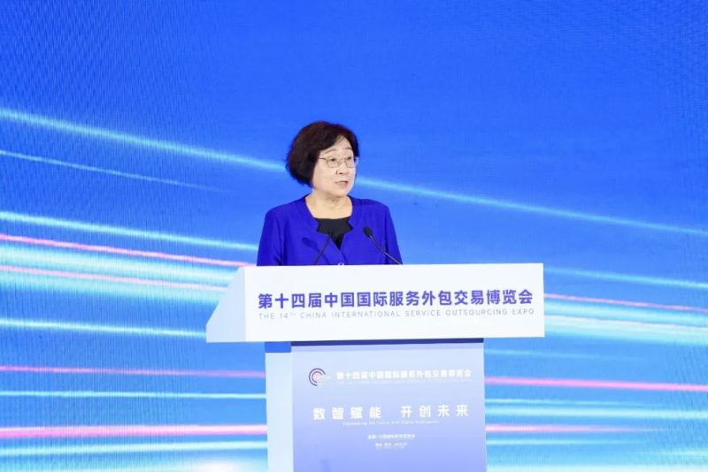 投促中国创始人吴永豪受邀出席第十四届中国国际服务外包交易博览会--国际服务外包暨数字服务发展论坛