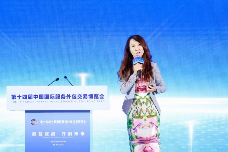 投促中国创始人吴永豪受邀出席第十四届中国国际服务外包交易博览会--国际服务外包暨数字服务发展论坛
