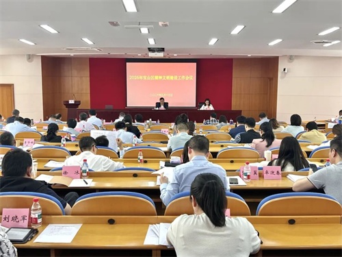 2026年宝山区精神文明建设工作会议召开